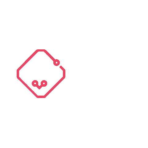 Logo Coding Sticker by Hackers@UPC