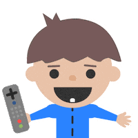 Excited Remote Control Sticker by Woohoo Storytime