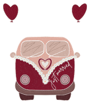 Bulli Vwbus Sticker by Smorblomst.de