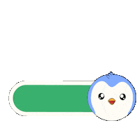 Penguin Downloading Sticker by Pudgy Penguins