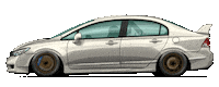 Driving Honda Sticker
