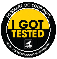 Mtu Sticker by Michigan Tech