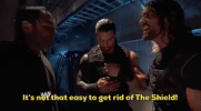 the shield wrestling GIF by WWE