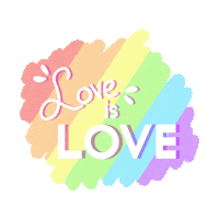 csillagfenyves love gay pride lesbian Sticker