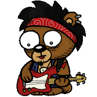 Rock N Roll Animation Sticker