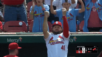 Celebrate St Louis Cardinals GIF by MLB
