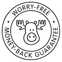 Moose Worry Free Sticker by TubbyTodd