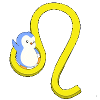 Penguin Sign Sticker by Pudgy Penguins