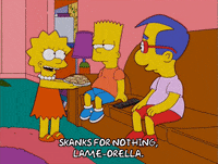 happy bart simpson GIF