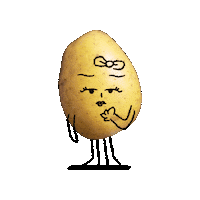 Potato Sticker by InSynch