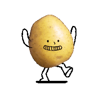 Potato Sticker by InSynch