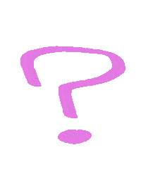 morgontidningen pink question mark morgontidningen frågetecken Sticker