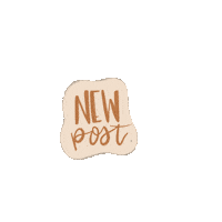 New Post Sticker