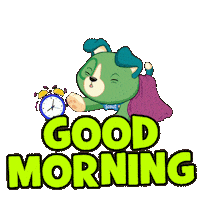 Good Morning Dog Sticker by VTech Toys