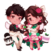 Couple Love Sticker