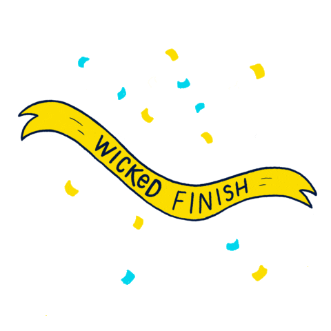 Finish Line Running Sticker by Samuel Adams Beer
