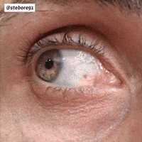 Looking Around Over The Top GIF