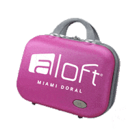 Luggage Packing Bags Sticker by AloftMiamiDoral