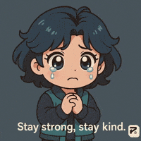 Support Stay Strong GIF by Persona