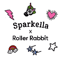 Lightning Bolt Heart Sticker by Roller Rabbit