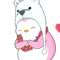 I Love You Kiss Sticker by Pudgy Penguins