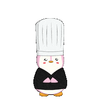 In Love Kiss Sticker by Pudgy Penguins