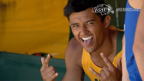 north dakota state bison GIF by NDSU Athletics