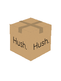 HushBlankets sleep sleeping shhh package Sticker