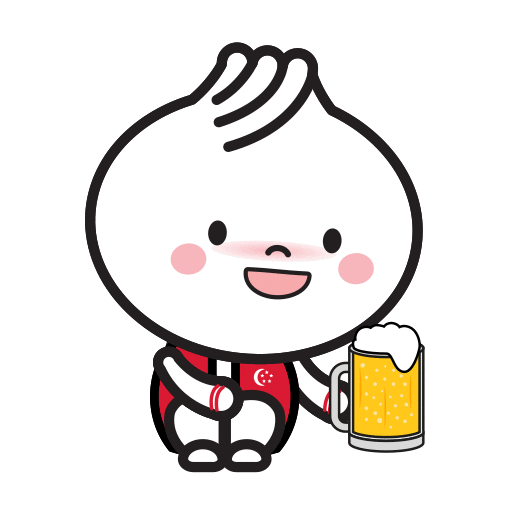 Happy Hour Beer Sticker by dintaifungSG