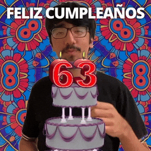 ¡Feliz 63.º cumpleaños!