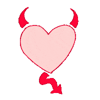 Heart Love Sticker by HUNKØN