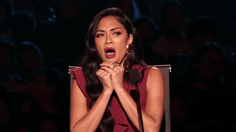 Nicole Scherzinger Reaction GIF by Got Talent Global