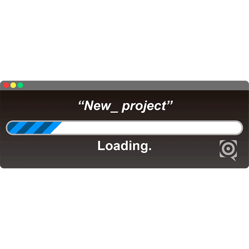 Loading Project Sticker by Interfasexp