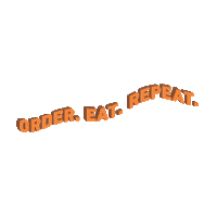 Order Eat Sticker