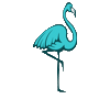 Flamingo Formulastudent Sticker by Formula Student Team Weingarten