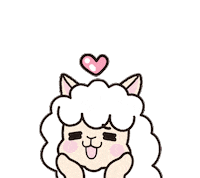 In Love Cute Heart Sticker