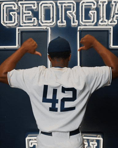 Georgia Tech Baseball GIF by Georgia Tech Yellow Jackets