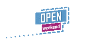 Long Weekend Sticker by OPEN BEYOND