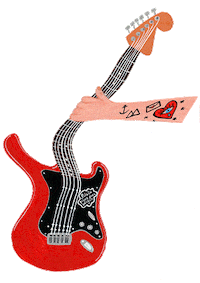 Lidiettes music live guitar musica Sticker