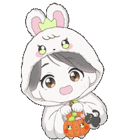 Park Eun Bin Halloween Sticker