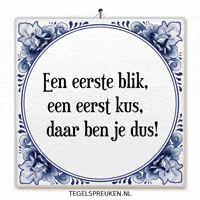 Spreuk Geluk GIF by Tegelspreuken.nl