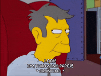 angry bart simpson GIF
