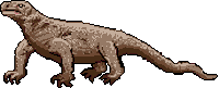 PositPixel pixel art sprite lizard sprites Sticker