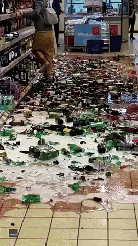 Woman Shatters Hundreds of Bottles of Alcohol Inside Stevenage Supermarket