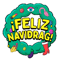 Feliz Navidad Christmas Sticker