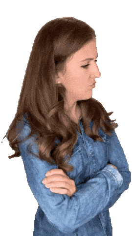 Nope Sticker by Tidy Moose