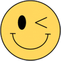 Smiley Face Wink Sticker by MeUndies