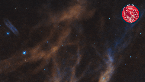 Orange Gold GIF by ESA/Hubble Space Telescope