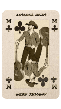 Manuel Reza Sticker by Azteca Records