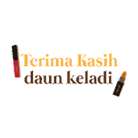 Cosmetics Thank You Sticker by SO.LEK